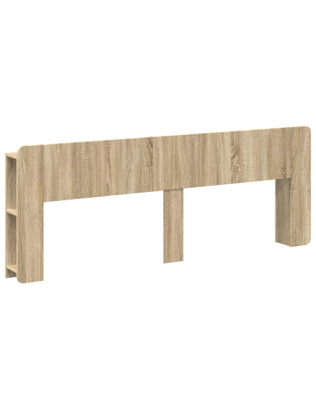 Testata del letto Rovere Sonoma Legno ingegnerizzato