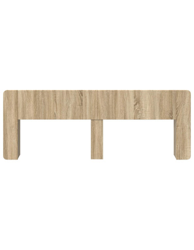Testata del letto Rovere Sonoma Legno ingegnerizzato