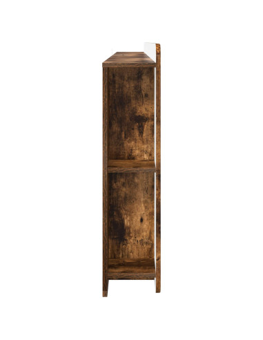 Testata del letto Rovere Fumo Legno ingegnerizzato