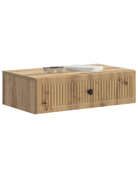 Tavolino da Parete Laterale Rovere Artigianale
