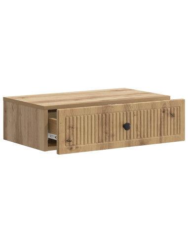 Tavolino da Parete Laterale Rovere Artigianale
