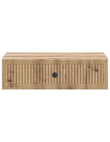 Tavolino da Parete Laterale Rovere Artigianale
