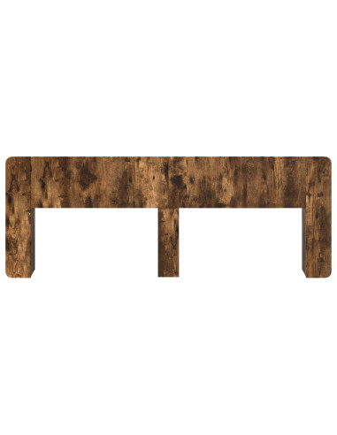 Testata del letto Rovere Fumo Legno ingegnerizzato