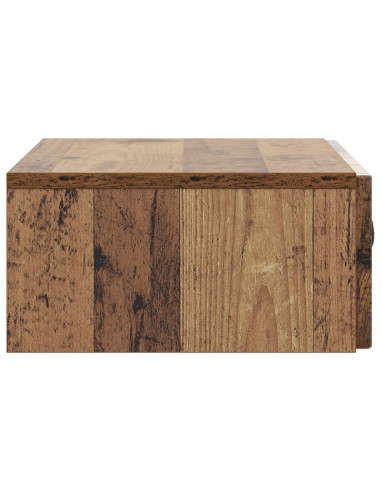 Tavolino da Parete Laterale Legno antico 59 x 34,5 x 17 cm