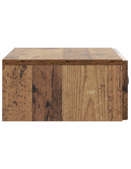 Tavolino da Parete Laterale Legno antico 59 x 34,5 x 17 cm