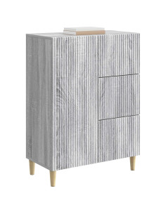 Credenza Grigio Sonoma 66 x 34,5 x 90 cm Legno ingegnerizzato 2