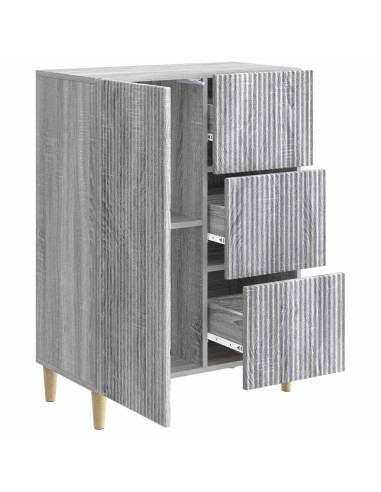 Credenza Grigio Sonoma 66 x 34,5 x 90 cm Legno ingegnerizzato