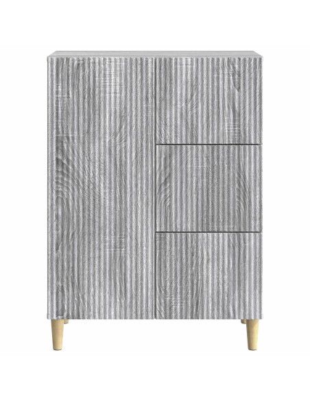 Credenza Grigio Sonoma 66 x 34,5 x 90 cm Legno ingegnerizzato