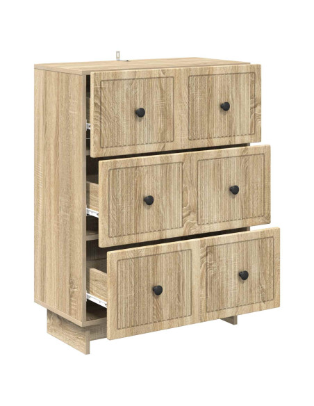 Mobile con Cassetti Rovere Sonoma 66 x 34,5 x 90 cm