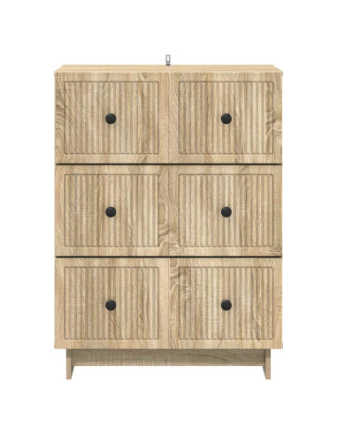 Mobile con Cassetti Rovere Sonoma 66 x 34,5 x 90 cm
