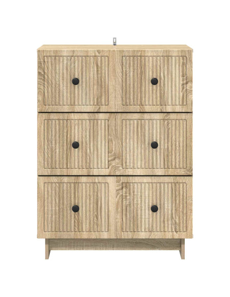 Mobile con Cassetti Rovere Sonoma 66 x 34,5 x 90 cm