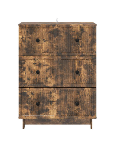 Mobile con Cassetti Rovere Fumo 66 x 34,5 x 90 cm