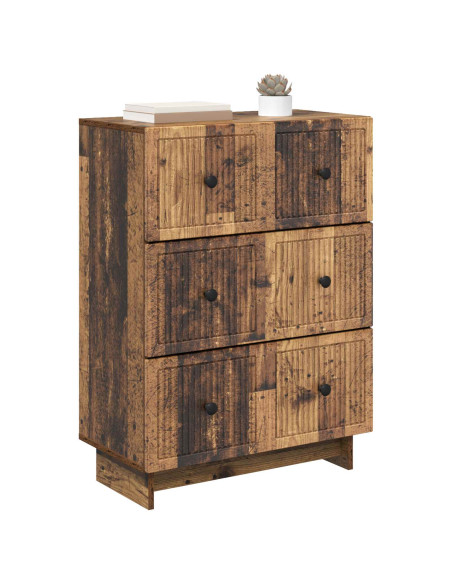 Mobile con Cassetti Legno antico 66 x 34,5 x 90 cm