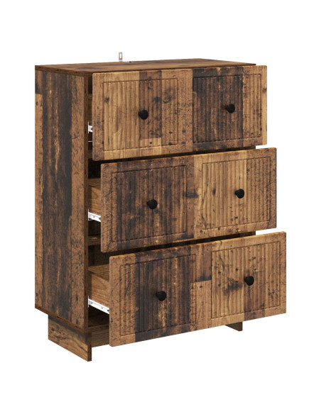 Mobile con Cassetti Legno antico 66 x 34,5 x 90 cm