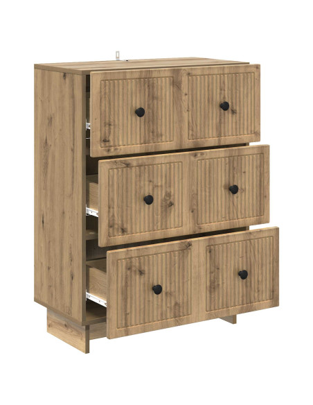 Mobile con Cassetti Rovere Artigianale 66 x 34,5 x 90 cm