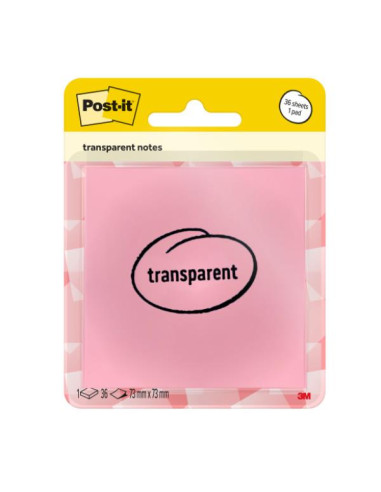 POST-IT TRANSPARENT PAPAYA FIZZ