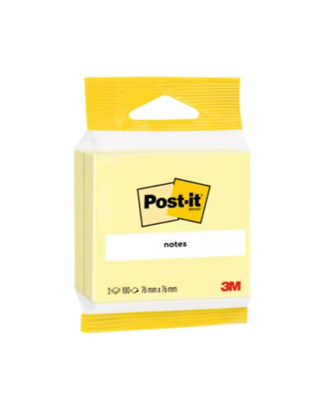 CF2 POST-IT 76X76MM GIALLO-BLISTER