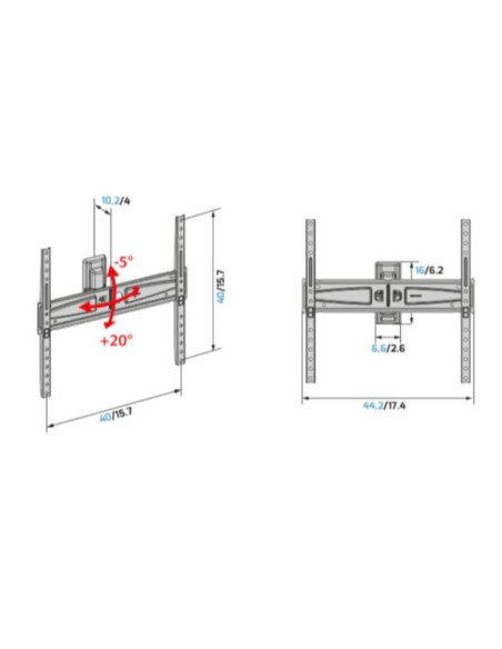 STAFFA MURO FLATSTYLE FTR 400