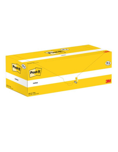 CF18+6 POST-IT/CANARY/76X76/100FF