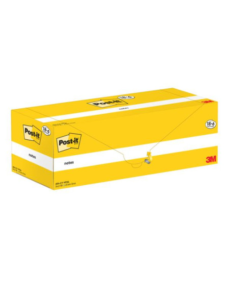 CF18+6 POST-IT/CANARY/76X76/100FF