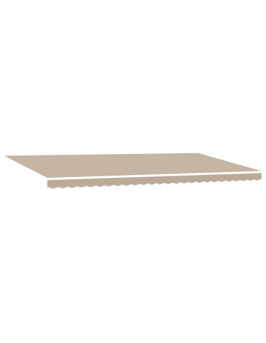 Telo di ricambio per tenda da sole Beige 580 x 345 cm