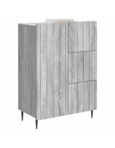Credenza Grigio Sonoma 66 x 34,5 x 91,5 cm Legno ingegnerizzato 2