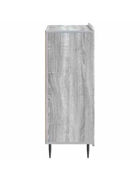 Credenza Grigio Sonoma 66 x 34,5 x 91,5 cm Legno ingegnerizzato