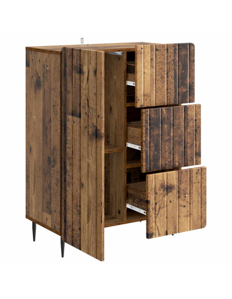 Credenza Legno antico 66 x 34,5 x 91,5 cm Legno ingegnerizzato