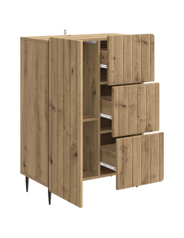 Credenza con cassetto Rovere Artigianale 66 x 34,5 x 91,5 cm
