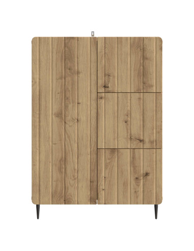 Credenza con cassetto Rovere Artigianale 66 x 34,5 x 91,5 cm