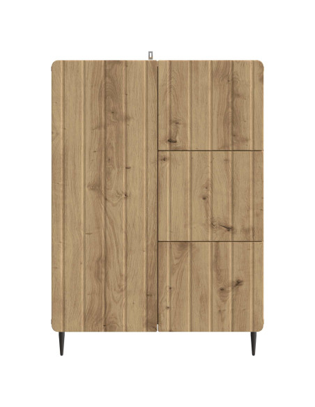 Credenza con cassetto Rovere Artigianale 66 x 34,5 x 91,5 cm