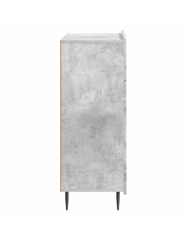 Credenza Grigio Cemento 66 x 34,5 x 92 cm Legno ingegnerizzato