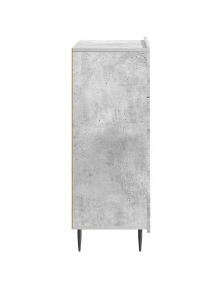 Credenza Grigio Cemento 66 x 34,5 x 92 cm Legno ingegnerizzato