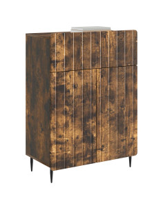 Credenza Rovere Fumo 66 x 34,5 x 92 cm Legno ingegnerizzato 2