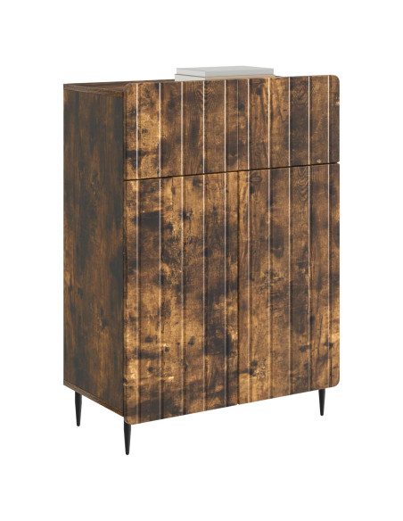 Credenza Rovere Fumo 66 x 34,5 x 92 cm Legno ingegnerizzato