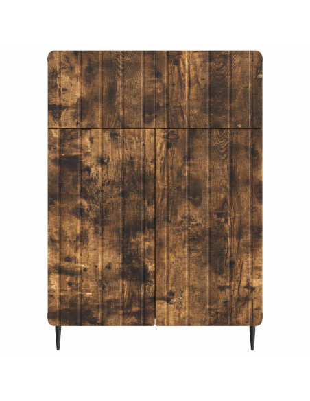 Credenza Rovere Fumo 66 x 34,5 x 92 cm Legno ingegnerizzato