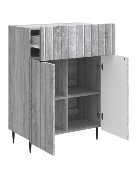 Credenza Grigio Sonoma 66 x 34,5 x 92 cm Legno ingegnerizzato