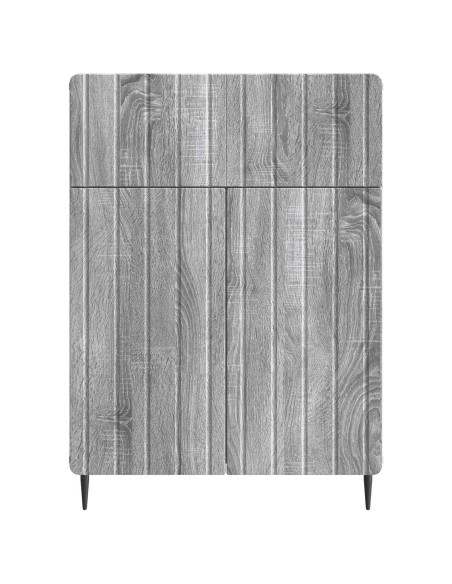 Credenza Grigio Sonoma 66 x 34,5 x 92 cm Legno ingegnerizzato