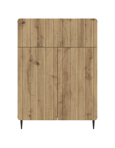 Credenza con cassetto Rovere Artigianale 66 x 34,5 x 92 cm