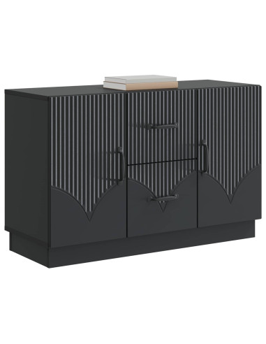 Credenza Nero 89 x 34,5 x 57 cm Legno ingegnerizzato