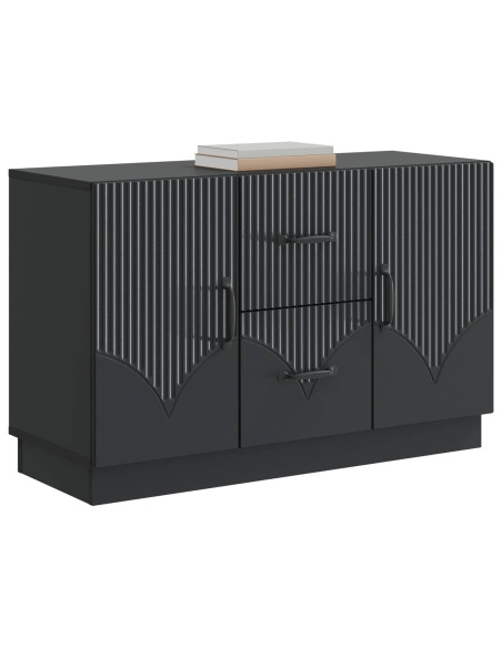 Credenza Nero 89 x 34,5 x 57 cm Legno ingegnerizzato