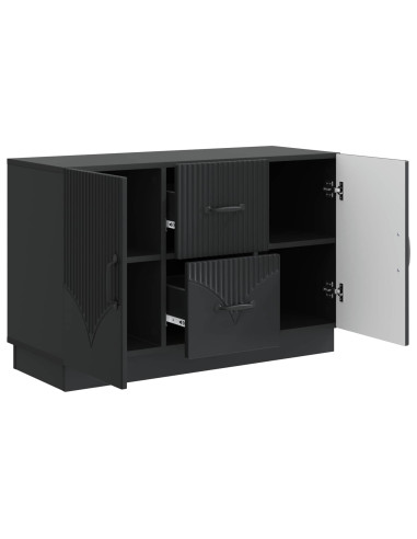Credenza Nero 89 x 34,5 x 57 cm Legno ingegnerizzato