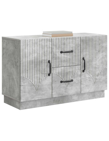 Credenza Grigio Cemento 89 x 34,5 x 57 cm Legno ingegnerizzato