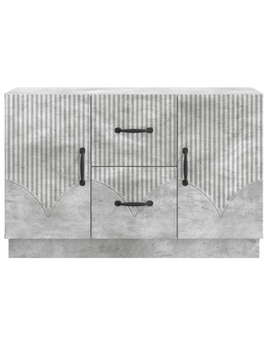 Credenza Grigio Cemento 89 x 34,5 x 57 cm Legno ingegnerizzato