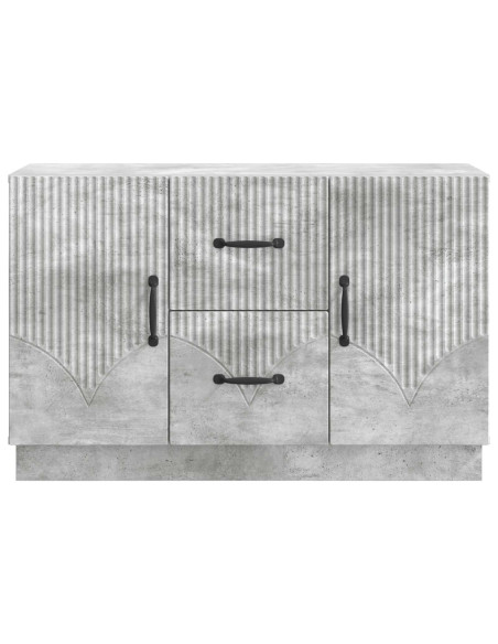 Credenza Grigio Cemento 89 x 34,5 x 57 cm Legno ingegnerizzato
