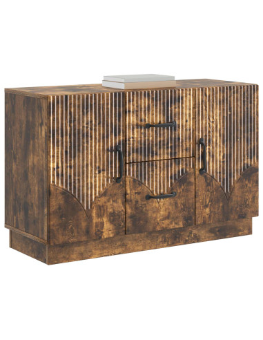 Credenza Rovere Fumo 89 x 34,5 x 57 cm Legno ingegnerizzato