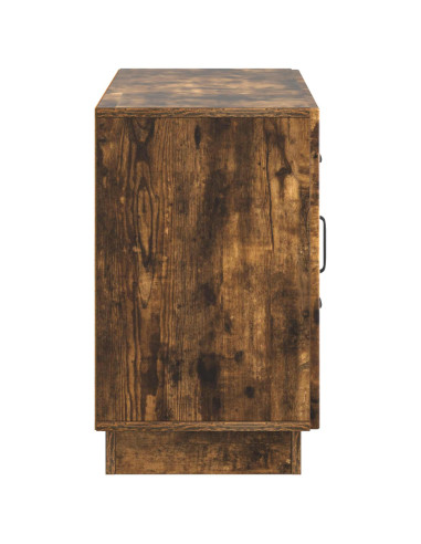 Credenza Rovere Fumo 89 x 34,5 x 57 cm Legno ingegnerizzato