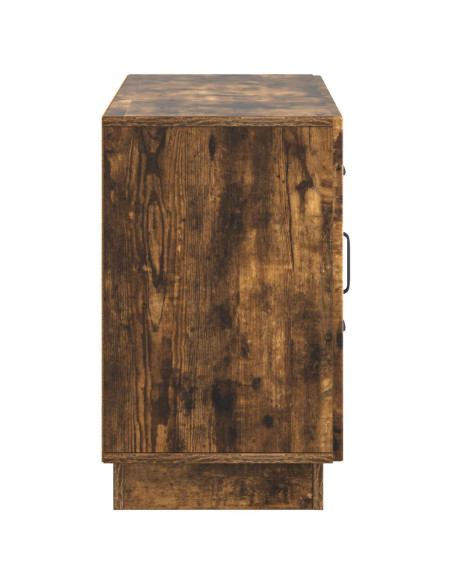 Credenza Rovere Fumo 89 x 34,5 x 57 cm Legno ingegnerizzato