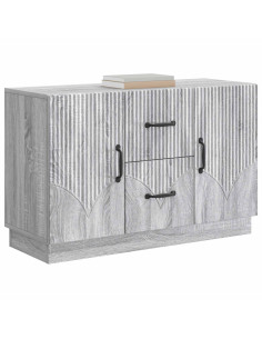 Credenza Grigio Sonoma 89 x 34,5 x 57 cm Legno ingegnerizzato 2