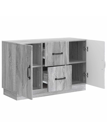 Credenza Grigio Sonoma 89 x 34,5 x 57 cm Legno ingegnerizzato